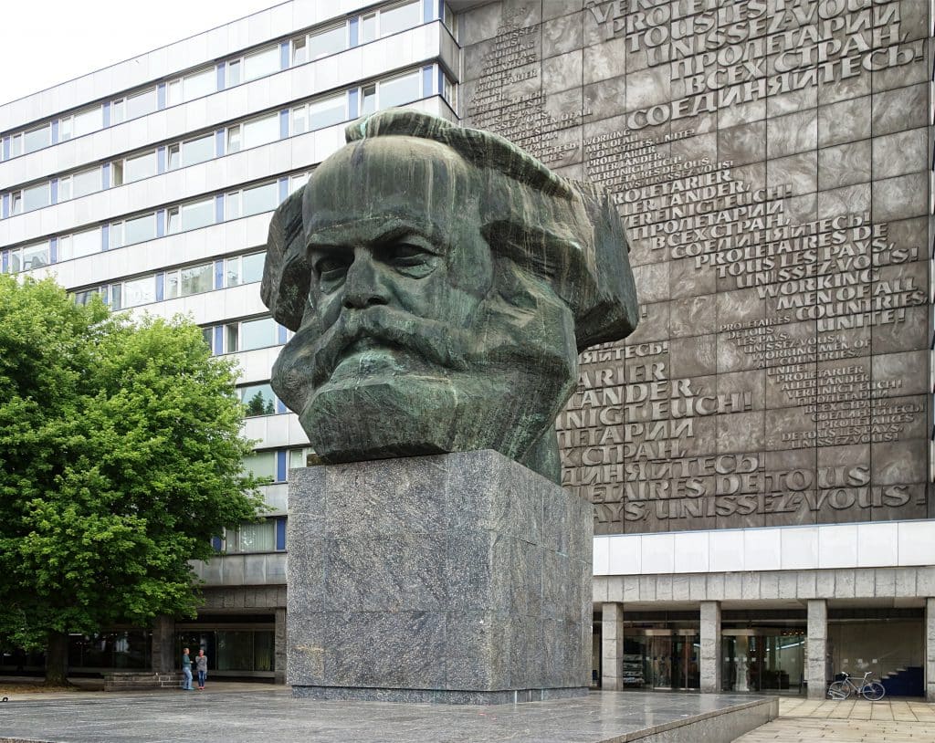 Chemnitz karl marx monument